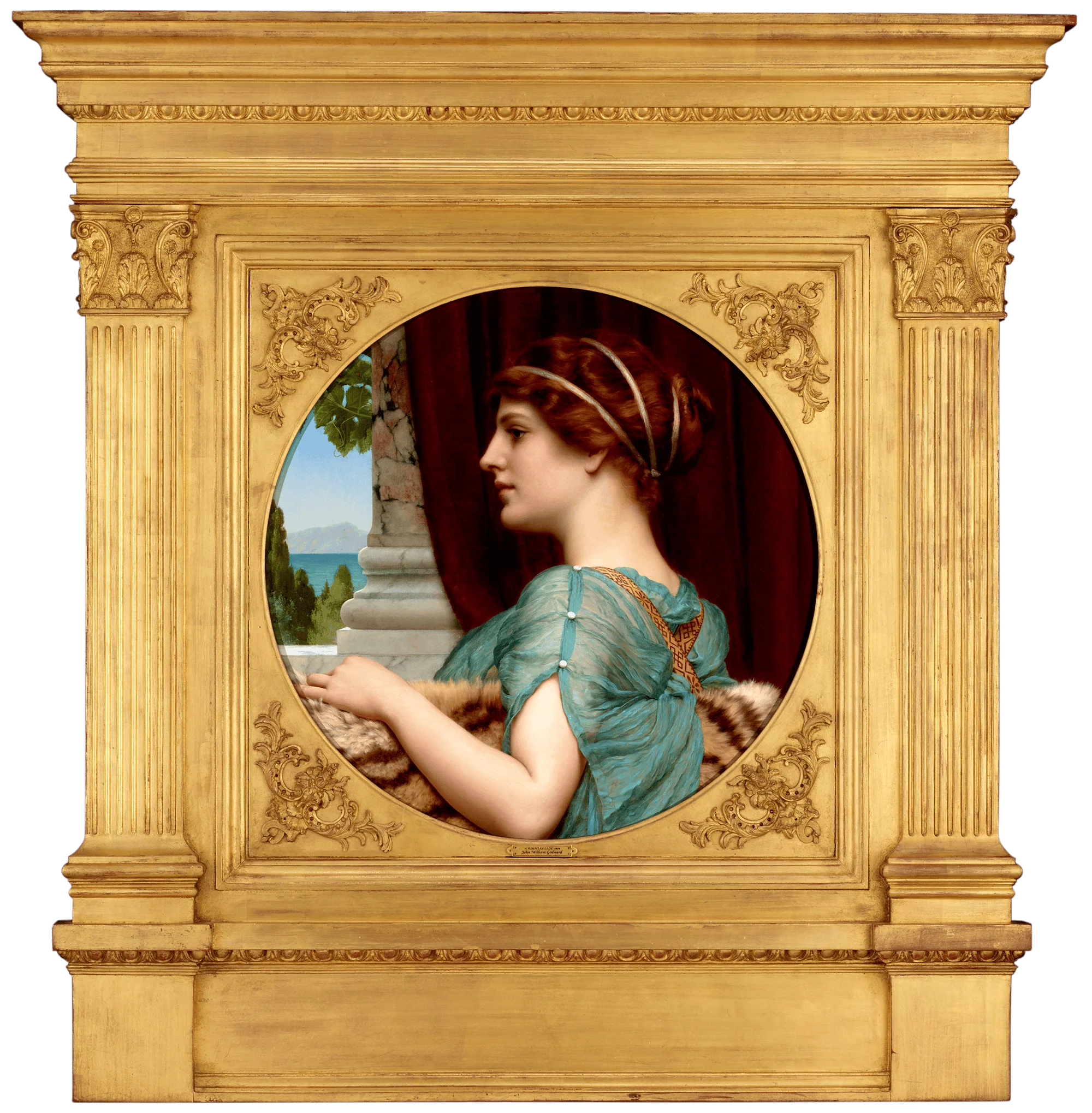 A Pompeian Lady by John William Godward - Image 3