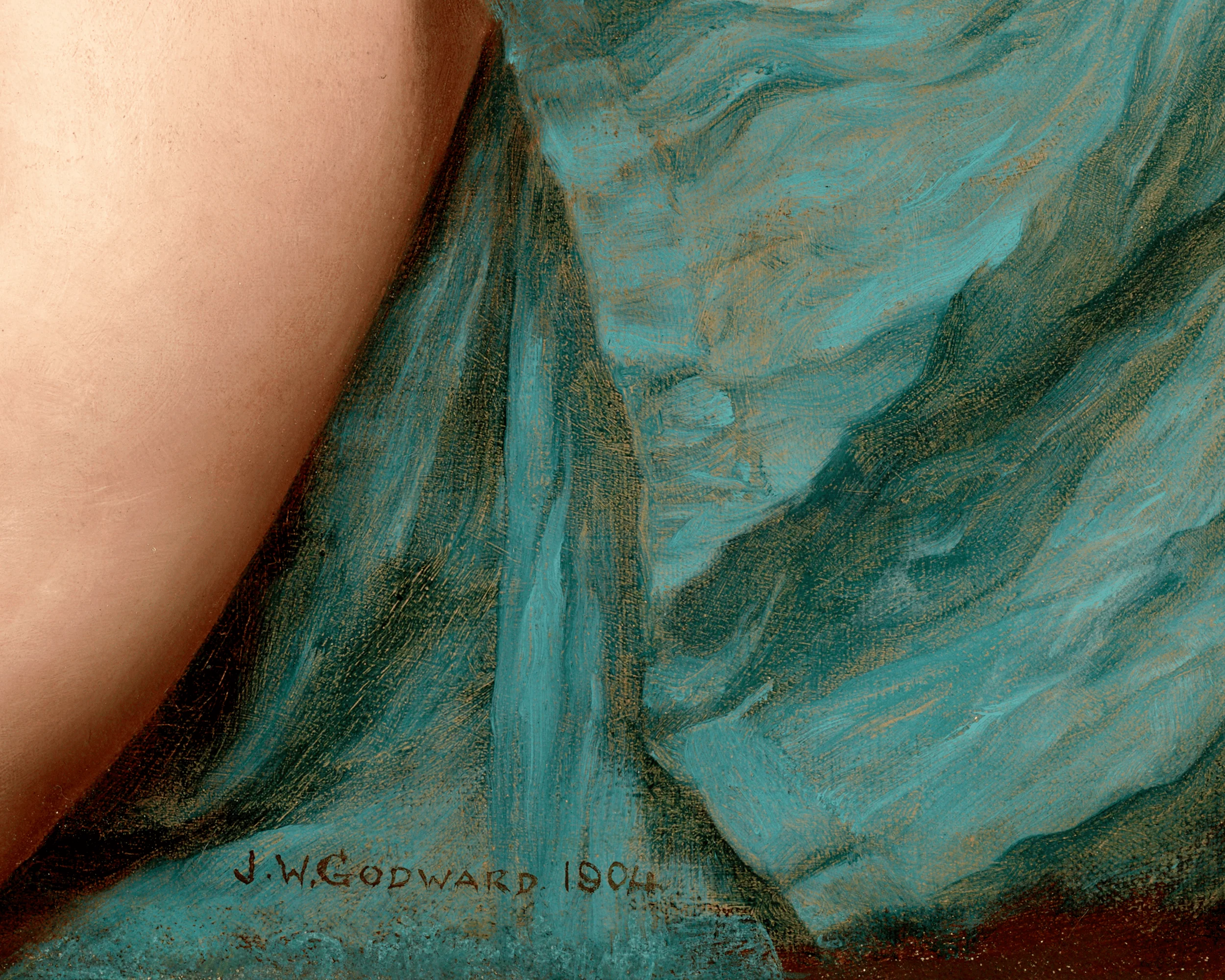 A Pompeian Lady by John William Godward - Image 5