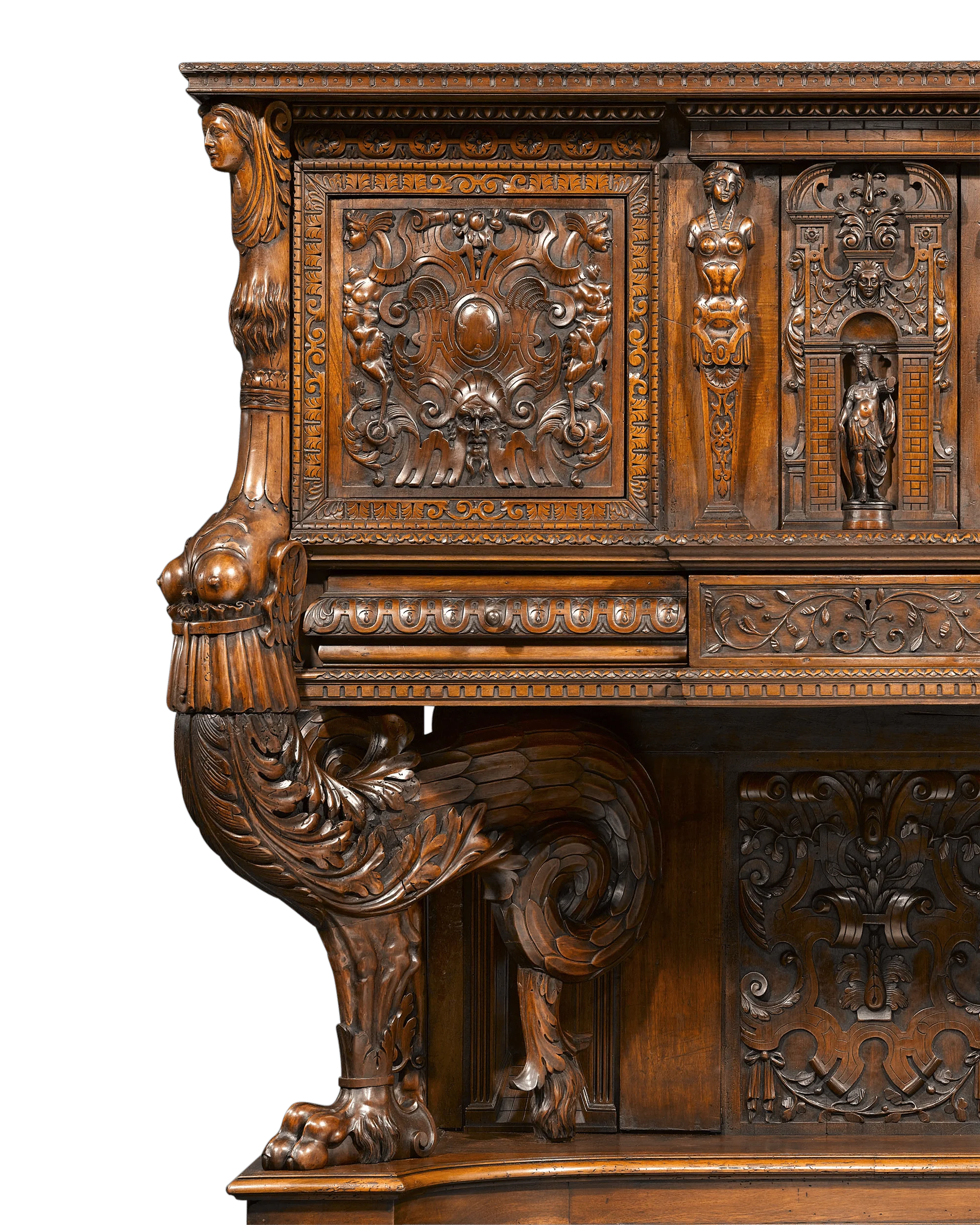 Francis I Renaissance Sideboard - Image 5