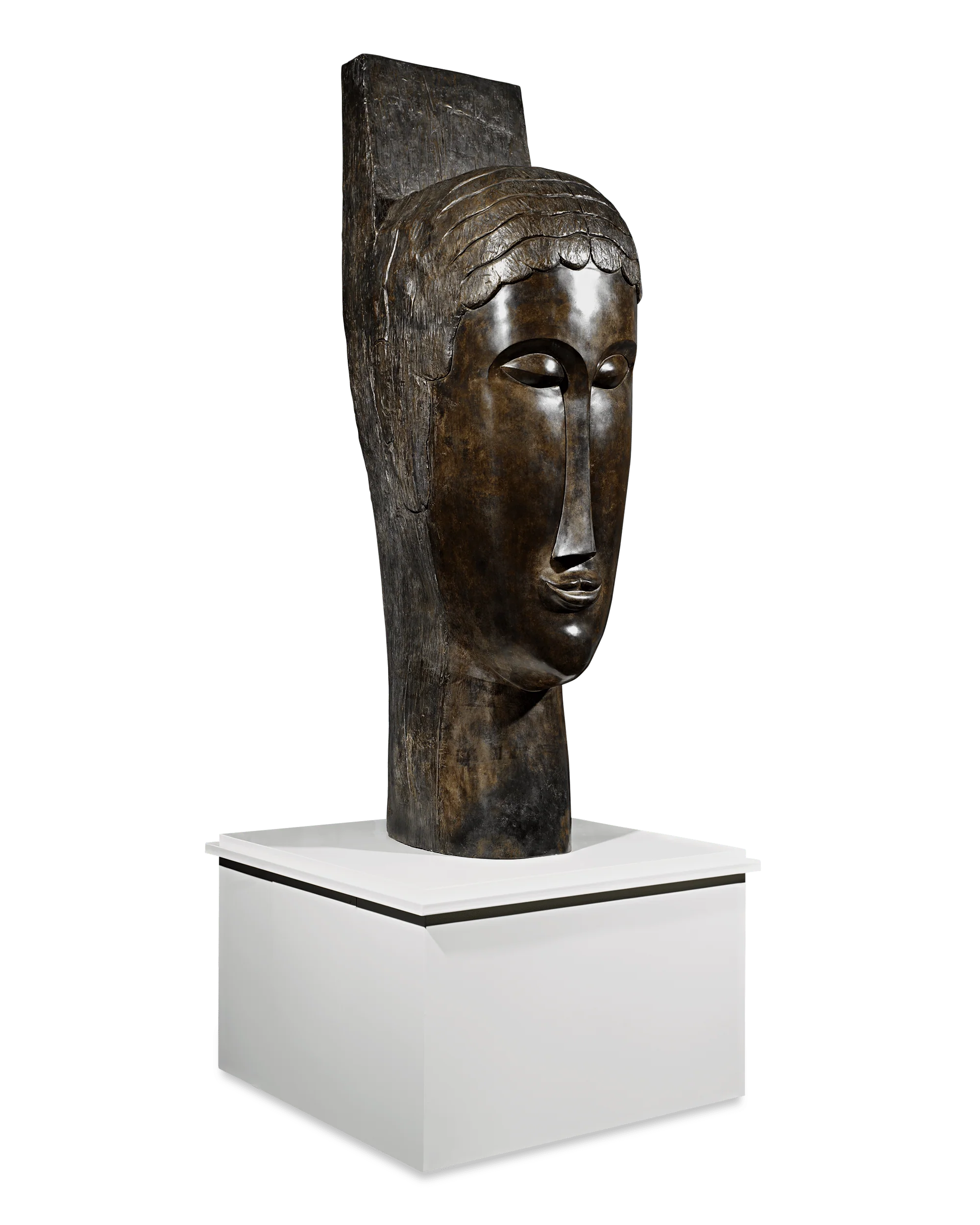 Tête de cariatide by Amedeo Modigliani - Image 3
