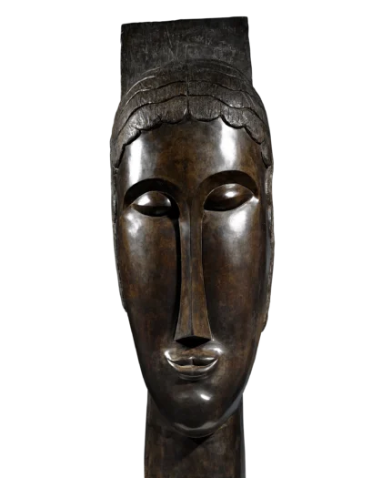 Tête de cariatide by Amedeo Modigliani