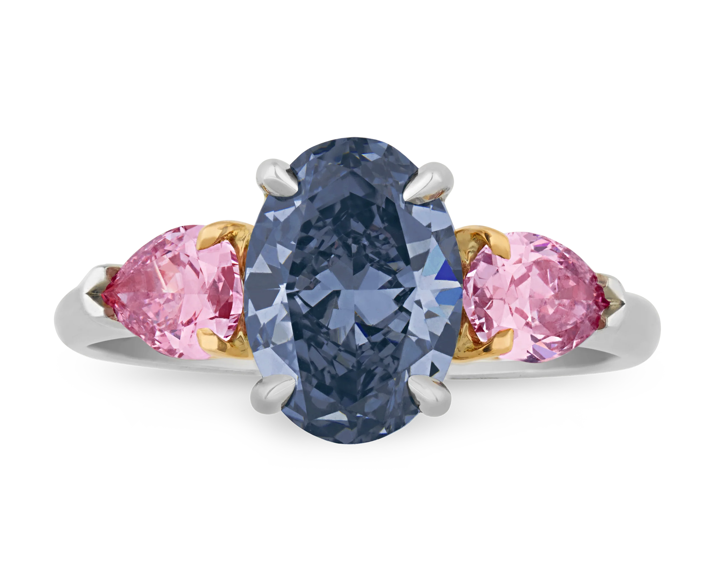 Fancy Deep Blue Diamond Ring, 1.50 Carats