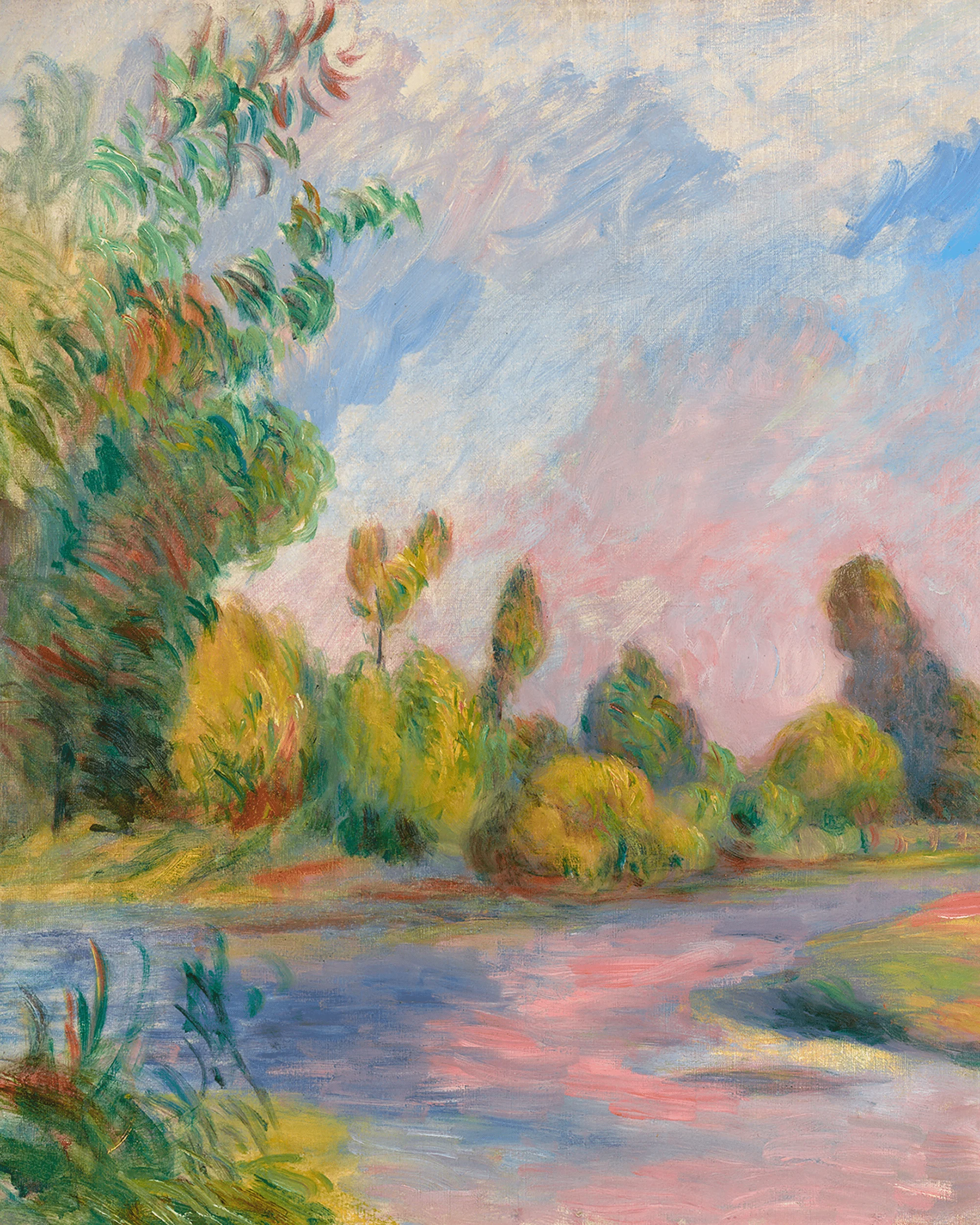 Au bord de la rivière by Pierre-Auguste Renoir - Image 4