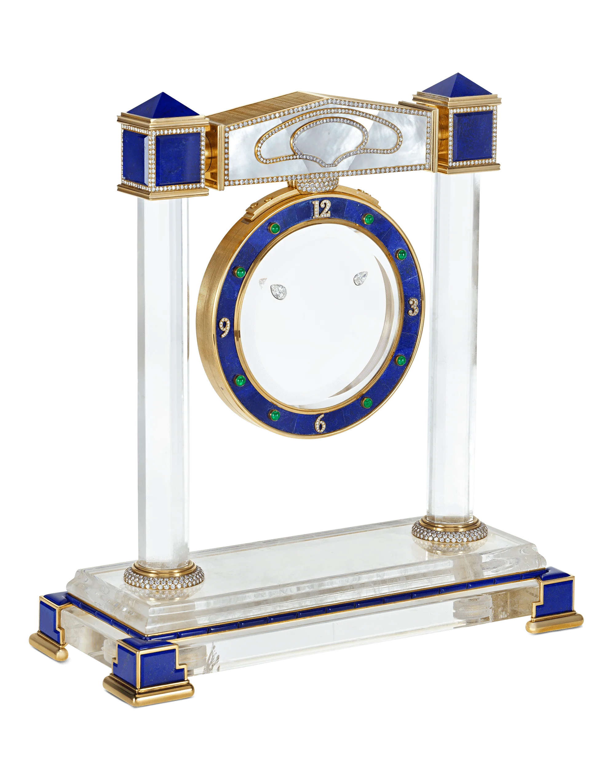 Floating Diamond Mystery Clock - Image 3