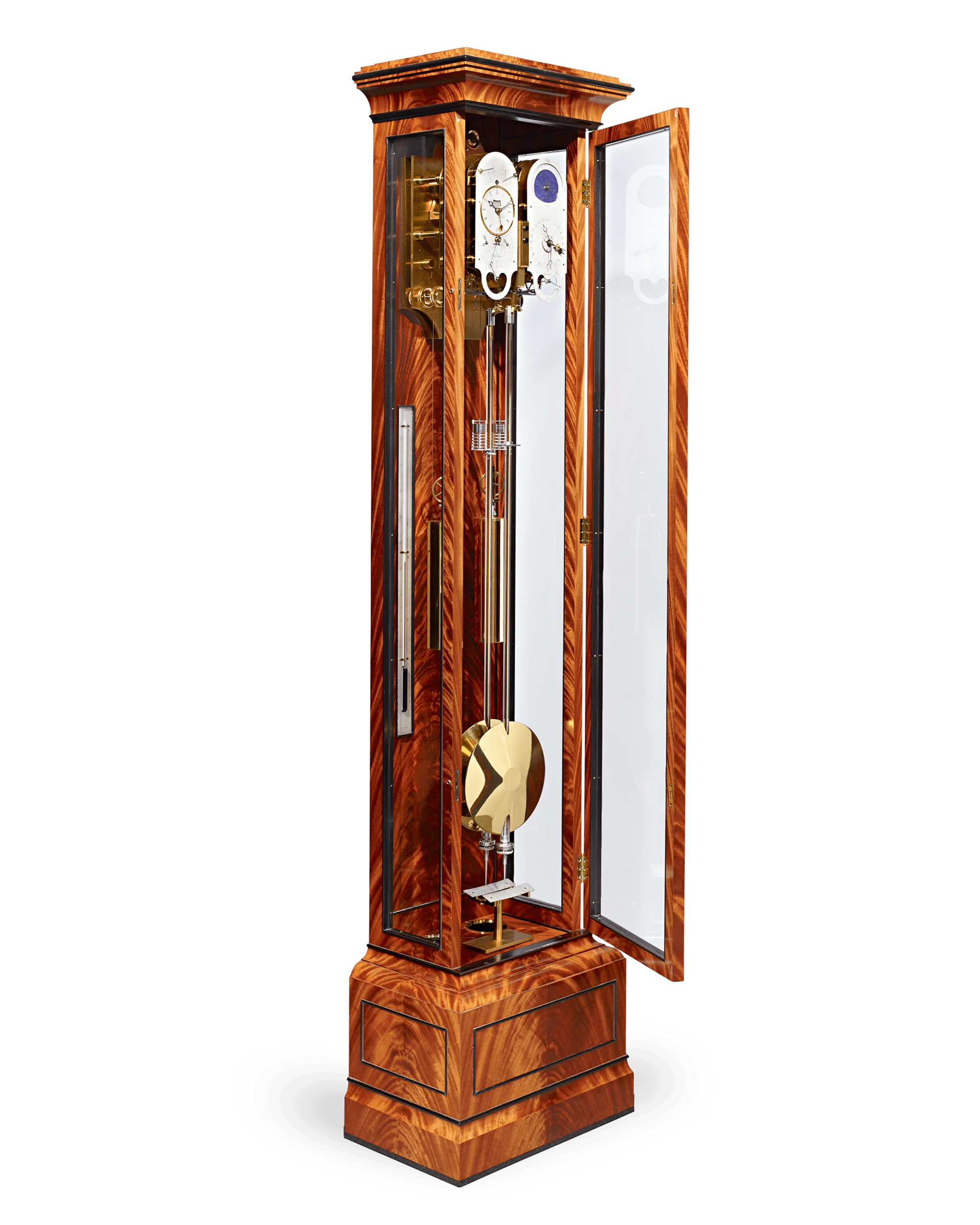 Double Pendulum Clock with Planisphere and Wandering Moon by David Walter - Image 3