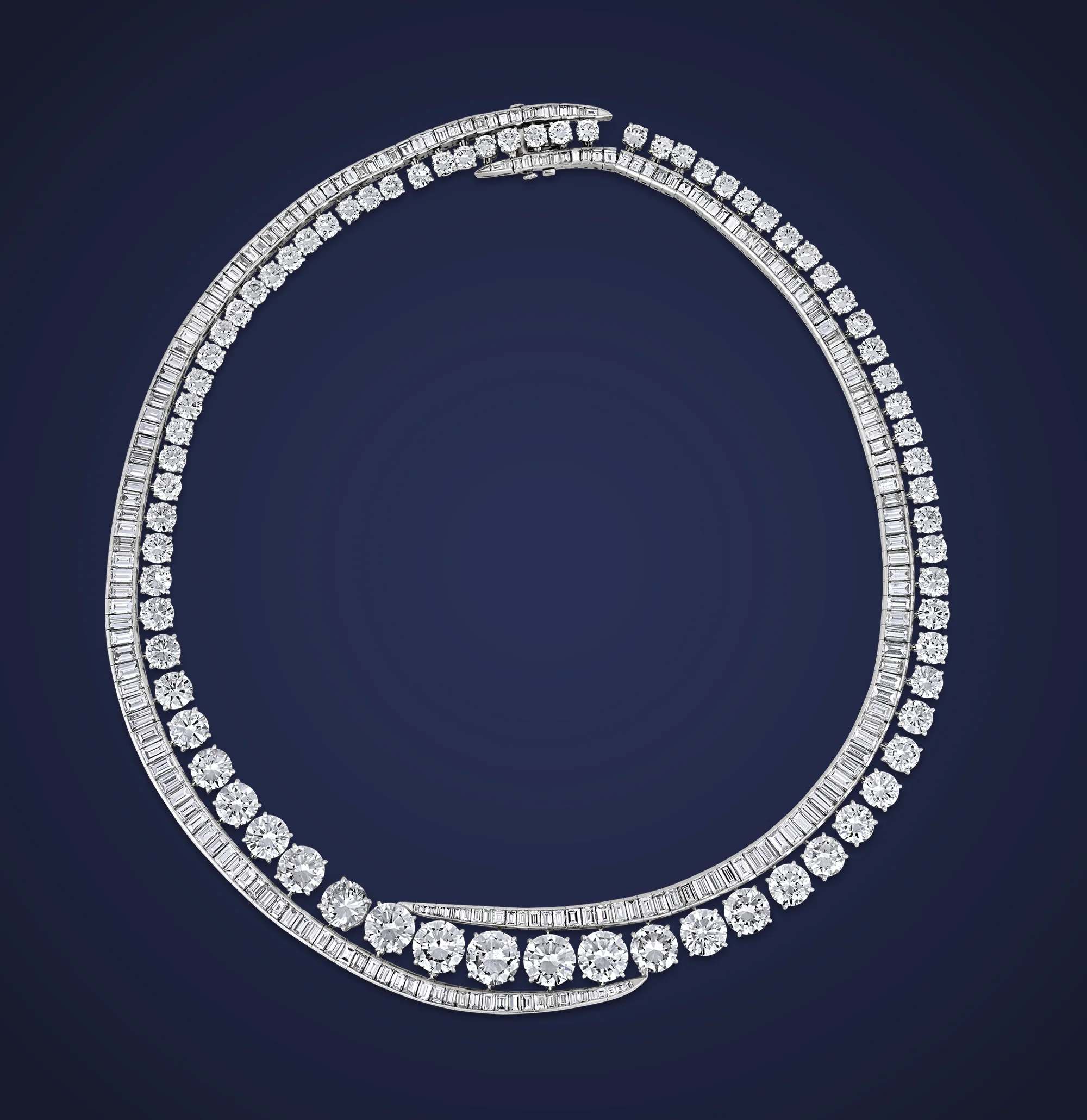 Harry Winston Diamond Necklace, 68.25 Carats