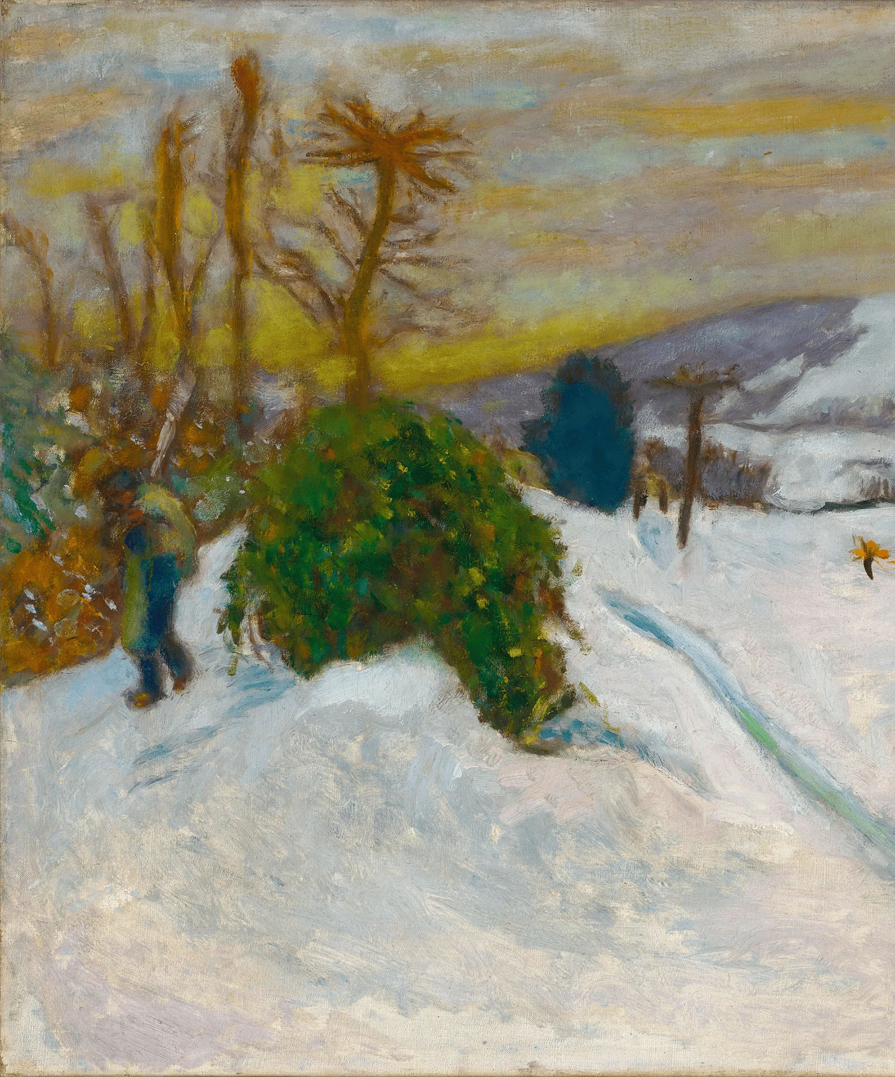 La neige au Grand-Lemps by Pierre Bonnard - Image 4